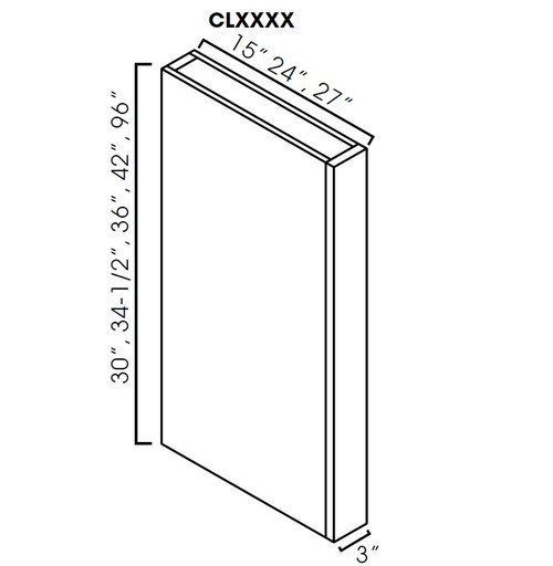 04a52982-fa0b-44b3-824c-6517fe0a52d8_TS-CLW396__97476.1704558940 Column tall. 3"Wx27"Dx96"H - Image 1