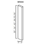 Wall Filler 3"Wx3/4"Dx36"H